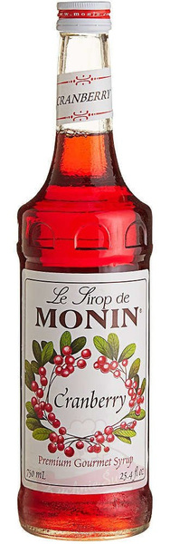 Syrop żurawinowy, Cranberry 0,7L Monin