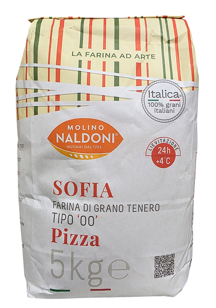 Mąka pszenna pizza Sofia 5kg Naldoni