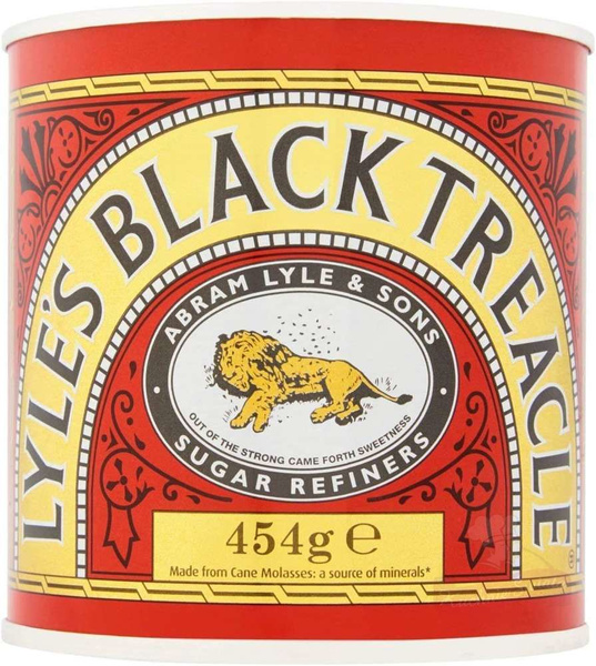 Melasa trzcinowa Black Treacle, puszka 454g  Abram Lyle and Sons