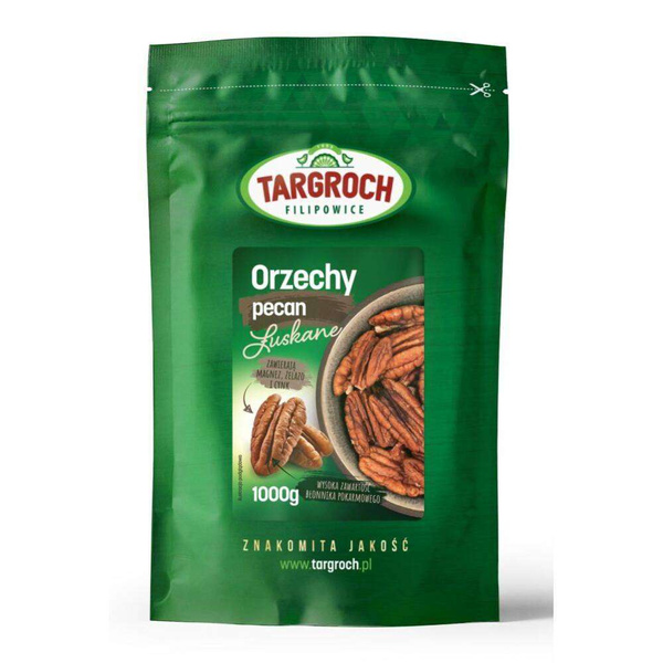 Orzechy Pecan łuskane, orzechy pekan 1kg Targroch