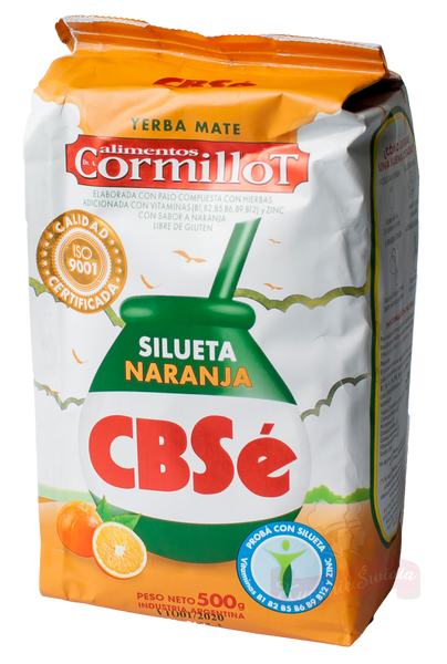Yerba Mate Silueta Naranja 500g CBS'e