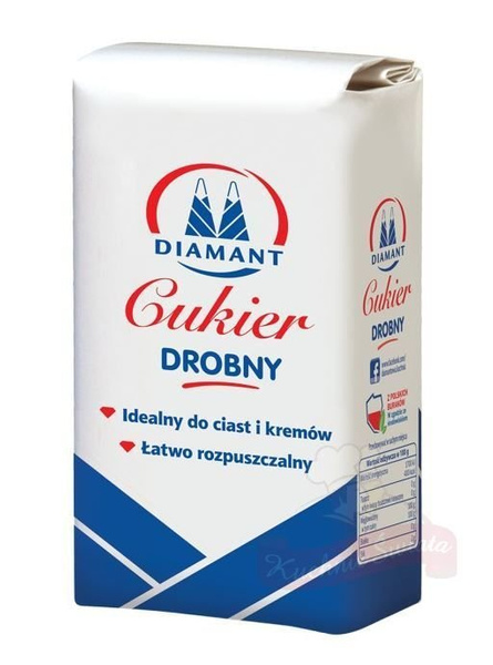 Cukier drobny 1kg Diamant