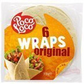 Tortilla pszenna 25cm, wraps (6x~62g) 370g Poco Loco TERMIN PRZYDATNOŚCI 14-12-2025