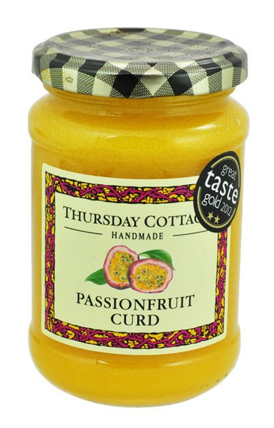 Passionfruit Curd, smarowidło z marakui 310g Thursday Cottage 