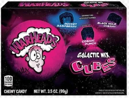 Żelki Warheads Galactic Cubes