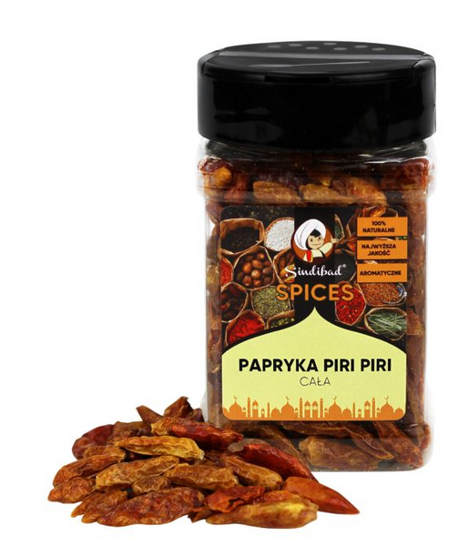 Papryka ostra Piri Piri, cała 60g Sindibad