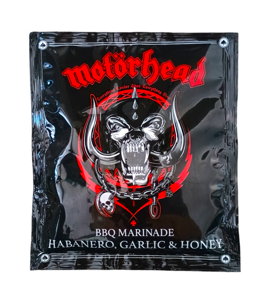 Sos BBQ Marinade Habanero, Garlic, Honey 60ml Motorhead