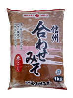 Pasta Miso Awase, ciemna 1kg Hikari Miso