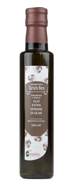 Oliwa Extra Vergine aromatyzowana czarnymi truflami 250ml Morettini