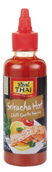 Sos Sriracha Hot Chilli Garlic 250ml Real Thai