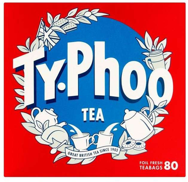 TyPhoo Tea, herbata czarna ekspresowa 80t.  