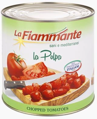 Pomidory Pelati, krojone 2,5kg La Fiammante La Fiammante Polpa