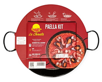 Zestaw do Paella (patelnia 30cm + przyprawa 300g) La Chinata