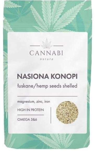 Nasiona konopi, łuskane 250g Cannabi