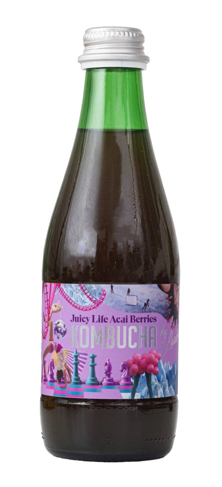 Kombucha Acai Fit & Fan 330ml By Laurent kombucha sklep