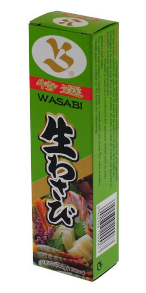 Chrzan Wasabi (gotowa pasta) tuba 43g TERMIN PRZYDATNOŚCI 25-05-2025