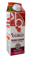 Mus czerwona pomarańcza Blood Orange 99,3% (12°Bx) pasteryzowany 1L Les Vergers Boiron