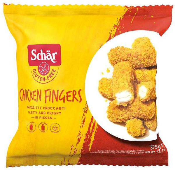 Chicken fingers, paluszki z kurczaka mrożone 375g Schar 