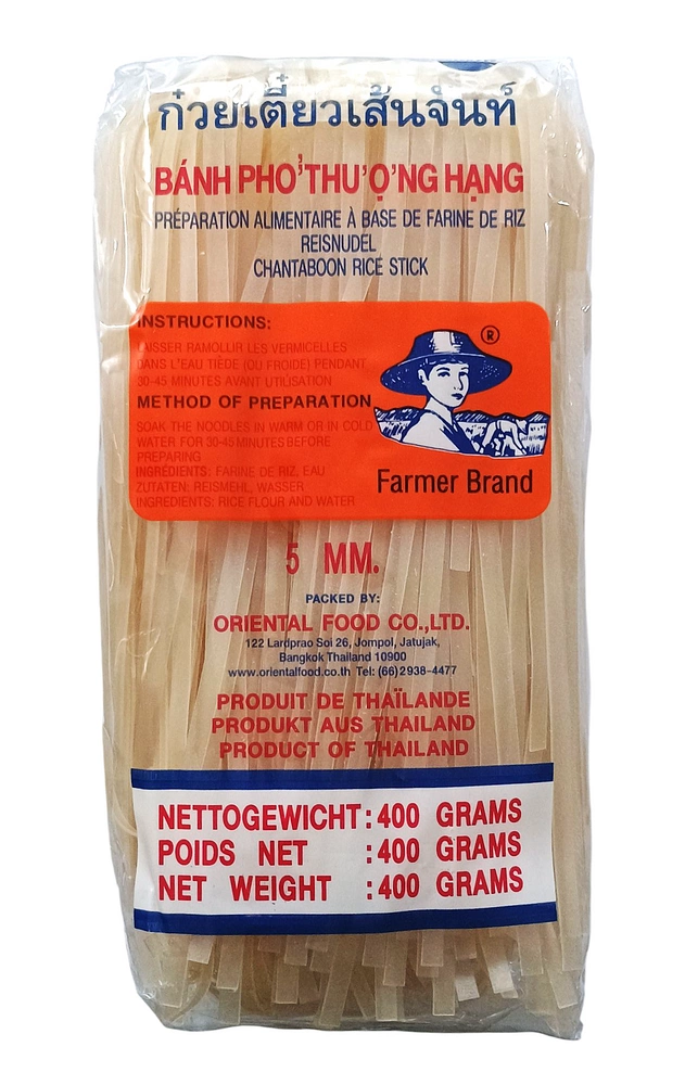 Makaron ryżowy 5mm 400g Farmer rice stick