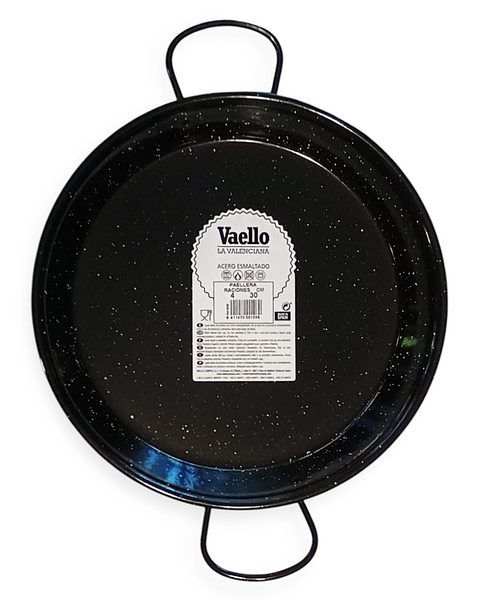 Zestaw do Paella (patelnia 30cm + przyprawa 300g) La Chinata