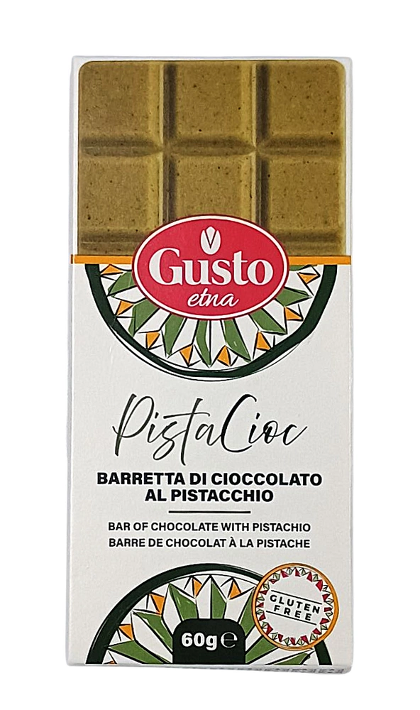 Czekolada pistacjowa 60g Gusto Etna Czekolada Gusto Etna