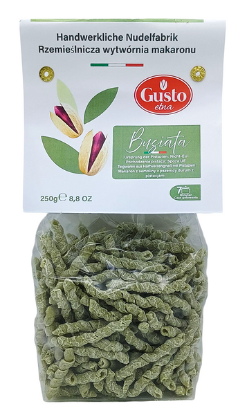 Makaron Busiata pistacjowy 250g Gusto Etna