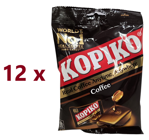 12 x Cukierki Coffee Candy 100g Kopiko