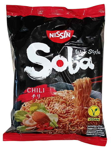 Makaron instant Chili Soba Wok Style Bag 111g Nissin