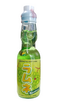 Ramune japońska oranżada, smak winogron Muscat 200ml Hatakosen