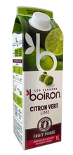 Mus limonka 100% (8°Bx) pasteryzowany 1L Les Vergers Boiron
