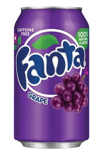 Napój Fanta winogrono, Fanta grape 355ml 