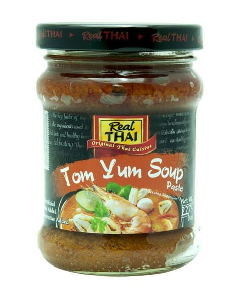 Pasta Tom Yum, baza do zupy krewetkowej 227g Real Thai