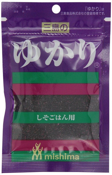 Furikake - japońska przyprawa do ryżu posypka Yukari 26g Mishima 