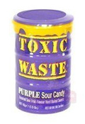 Toxic Waste Purple Sour Candy, kwaśne cukierki 42g Candy Dynamics