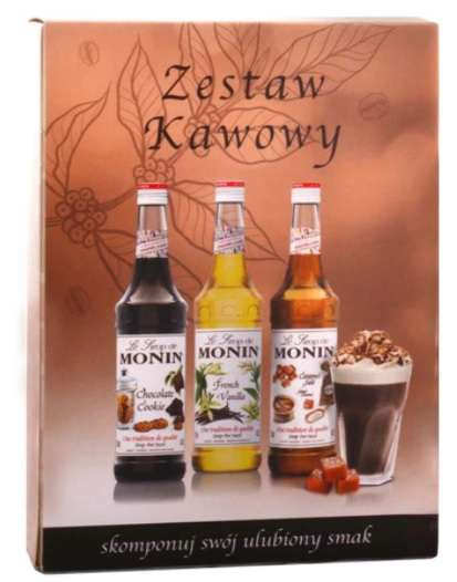 Kawowy zestaw syropów (3x50ml) 150ml Monin