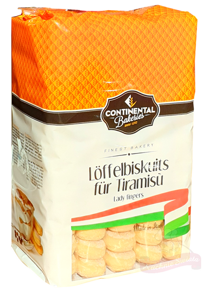 Biszkopty włoskie do Tiramisu, Savoiardi 500g Continental Bakeries