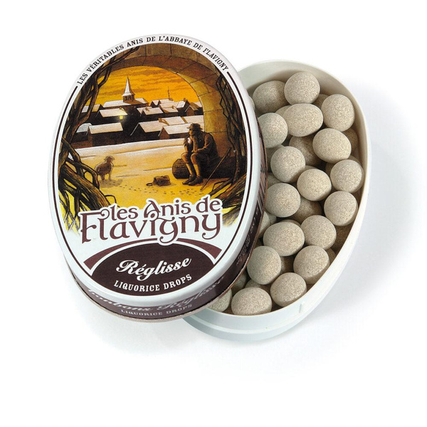 Cukierki anyżowe lukrecjowe 50g Les Anis de Flavigny