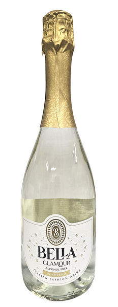 Wino musujące Glamour bezalkoholowe 750ml Bella