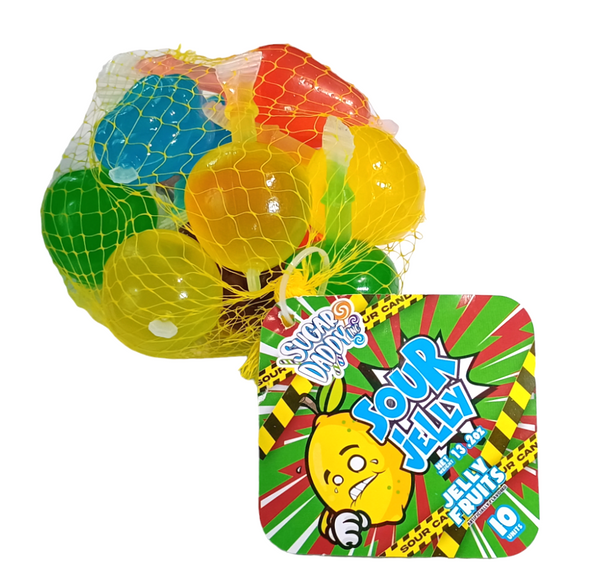 Galaretki owocowe, kwaśne Sugar Daddy Inc Sour Jelly Fruits 370ml TERMIN PRZYDATNOŚCI 20-12-2025