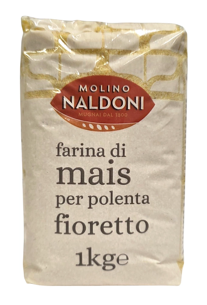 Kaszka kukurydziana Polenta Fioretto 1kg Naldoni Kaszka kukurydziana do Polenty