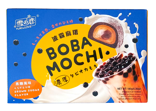 Boba Mochi Brown Sugar 180g Yuki&Love TERMIN PRZYDATNOŚCI 17-02-2026