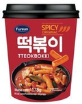 Kluski ryżowe Tteokbokki Spicy, instant 178g Fureun TERMIN PRZYDATNOŚCI 24-02-2026