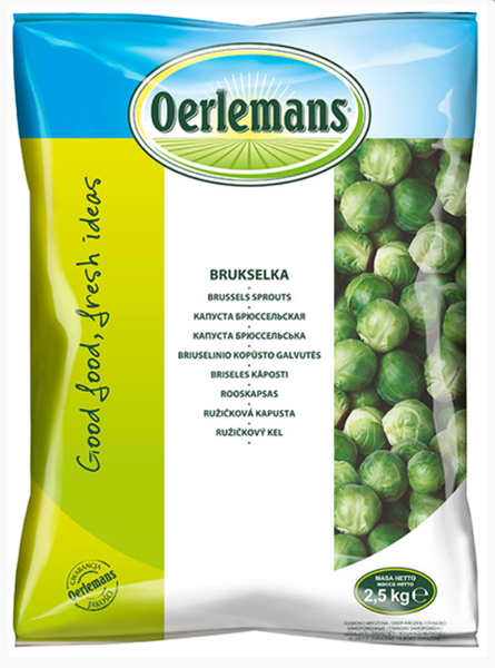 Brukselka mrożona 2,5kg Oerlemans