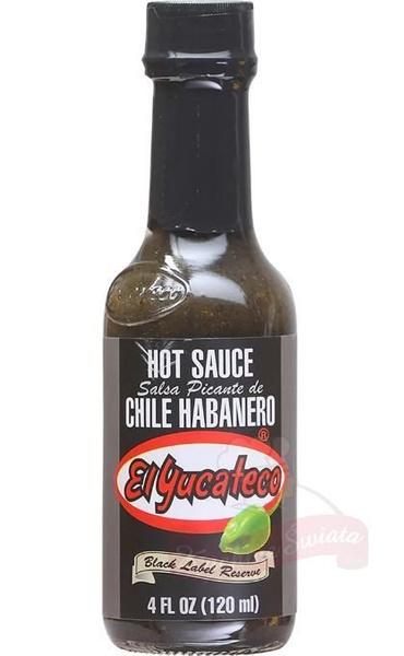 Salsa Habanero Negra 120ml El Yucateco