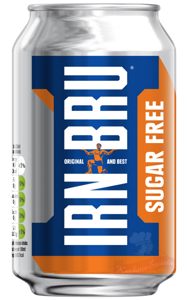 Napój gazowany bez cukru Barr Irn Bru Sugar Free 330ml