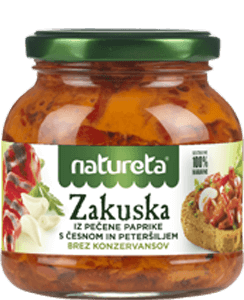 Zakuska z papryki pieczonej 290g Natureta