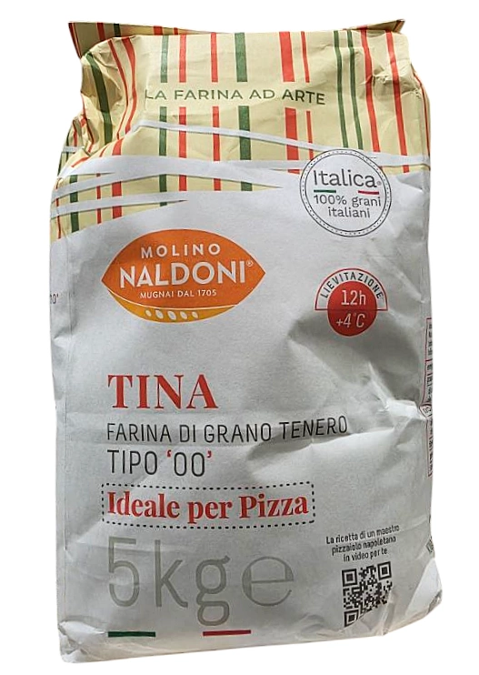 Mąka pszenna pizza Tina 5kg Naldoni pizza wheat flour