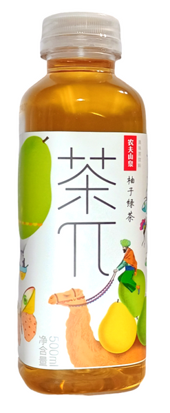 Napój Grapefruit Green Tea Drink 500ml Nongfu Spring Cha  TERMIN PRZYDATNOŚCI 23-12-2025