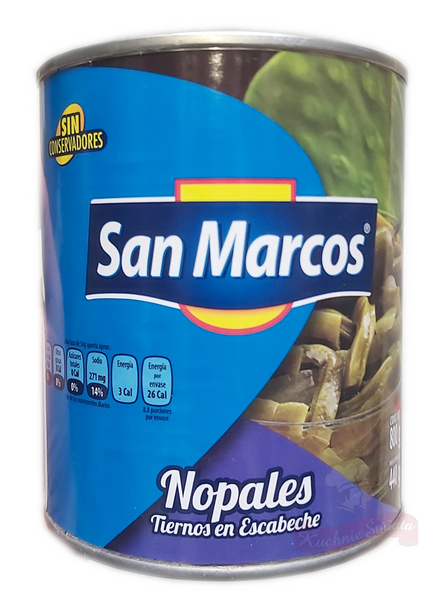 Kaktus meksykański Nopales, krojony 800g San Marcos