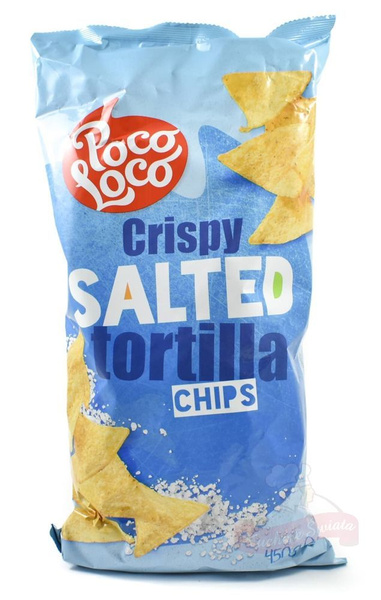 Tortilla chips Crispy, solone 450g Poco Loco